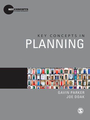cover image of Key Concepts in Planning